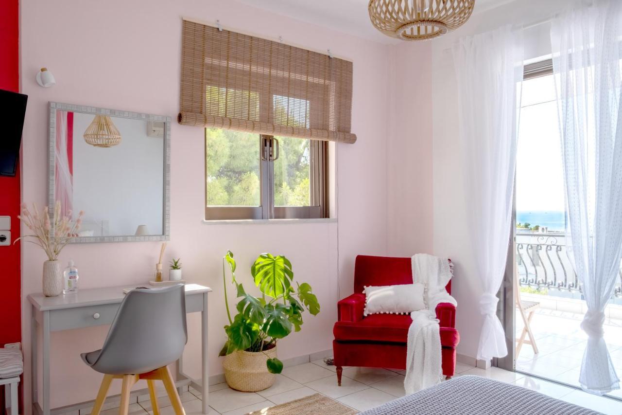 Pefkides Aegina Boutique Apartments Agia Marina  외부 사진